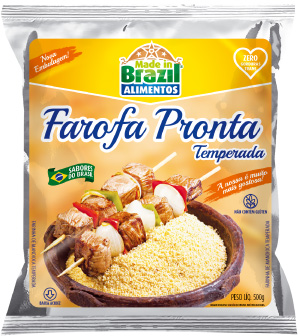 Farofa Pronta Temperada